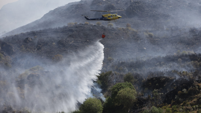 ICAL. Incendio en Porto de Sanabria