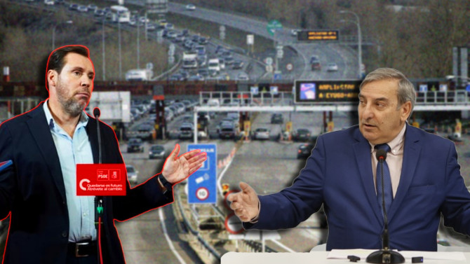 ICAL |Óscar Puente, ministro de Trasnportes y José Luis Sanz Merino, consejero de movilidad.