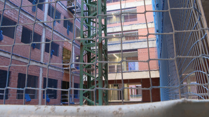 Estado actual de las obras del Hospital de Salamanca