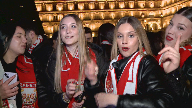 Celebración del Fin de año Universitario en Salamanca