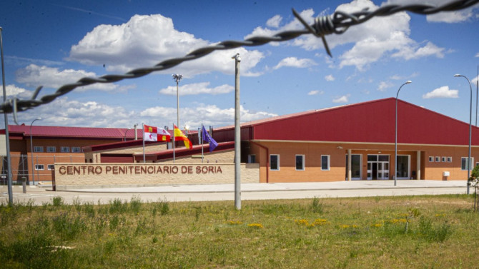Exterior del Centro Penitenciario de Soria. 
