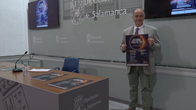 El Diputado de Turismo, Juan Carlos Zaballos, durante la presentación de las actividades