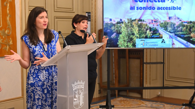 La concejala de Familia e Igualdad de Oportunidades, Miryam Rodríguez, durante la presentación del proyecto