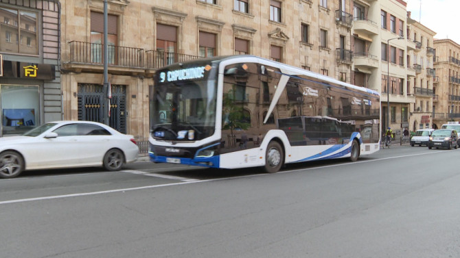 Autobús urbano en Salamanca