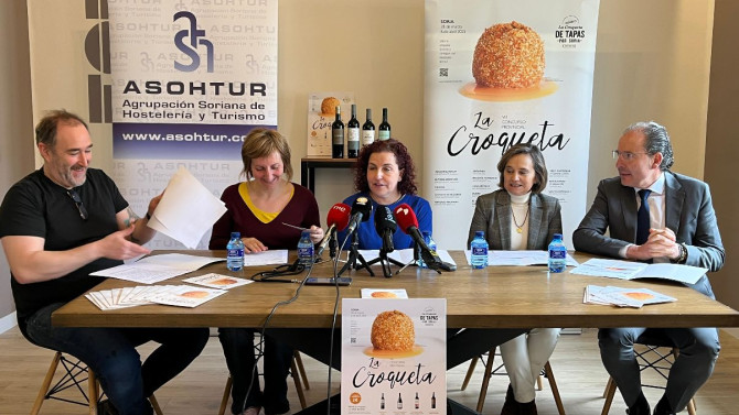 Presentación de las VIII Jornadas de la Croqueta.