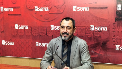 El concejal de Hacienda del Ayuntamiento de Soria, Javier Muñoz.
