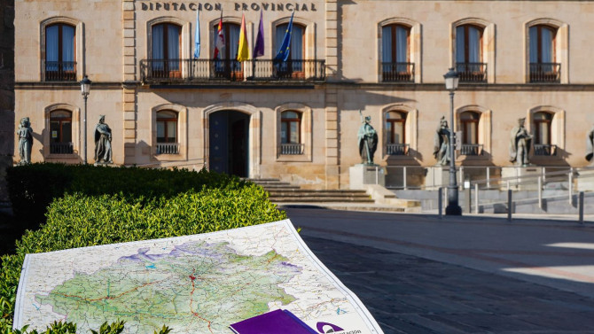 La Diputación de Soria actualiza la imagen de la provincia con un nuevo mapa. 