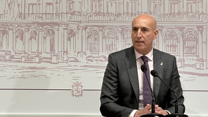 El alcalde de León, José Antonio Diez / El Diario de León.