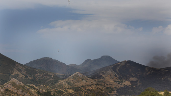 ICAL. Incendio en el Parque Natural de la Montaña Palentina 
