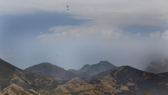 ICAL. Incendio en el Parque Natural de la Montaña Palentina 