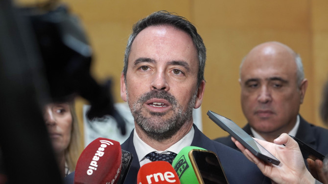 El secretario de Estado de Justicia, Manuel Olmedo, presenta el proyecto de la Ciudad de la Justicia de Valladolid