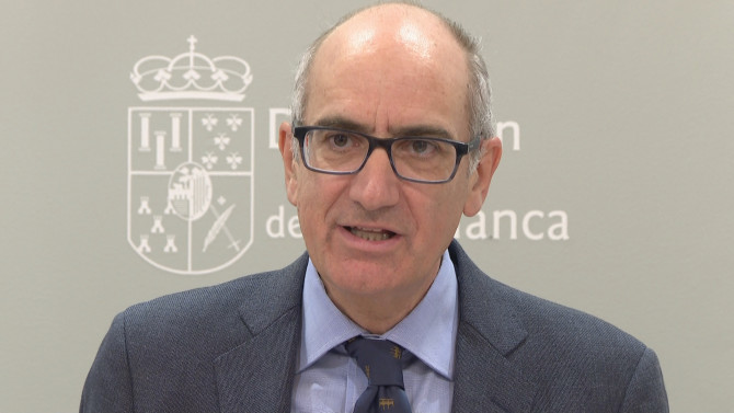 El Presidente de la Diputación de Salamanca, Javier Iglesias.