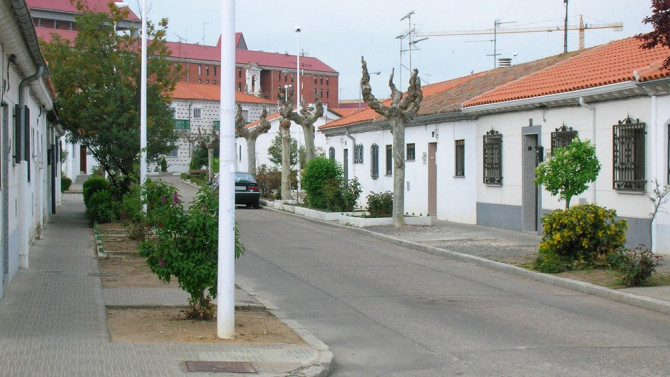 Una calle del Barrio de La Vega