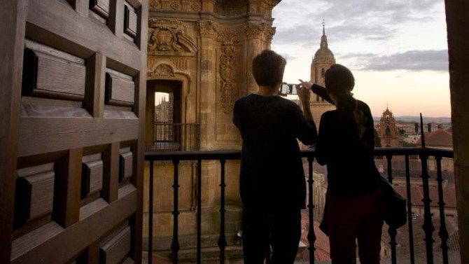 Vista desde una de las torres de la Clerecía