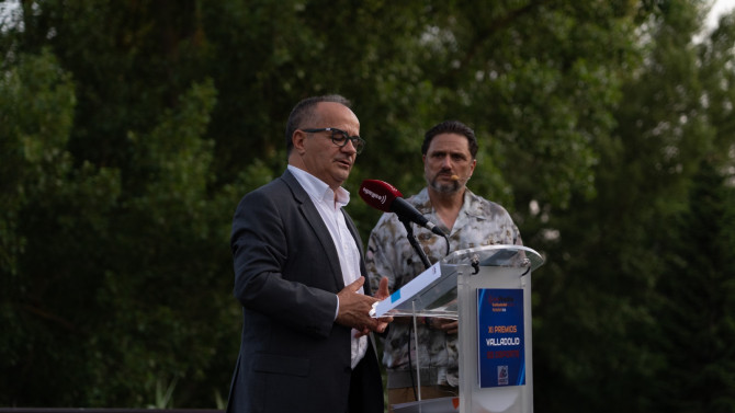 Florencio Carrera, director general de esRadioCYL, clausurando el acto de entrega de premios