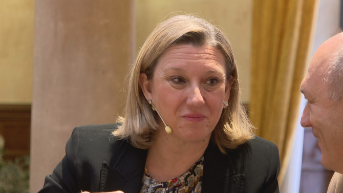La vicepresidenta de la Junta de Castilla y León y consejera de Familia e Igualdad de Oportunidades, Isabel Blanco.