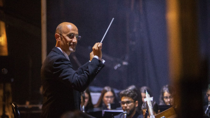  Javier Cerezo en uno de los ensayos.
