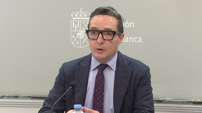 El Rector de la Universidad de Salamanca, Juan Manuel Corchado,