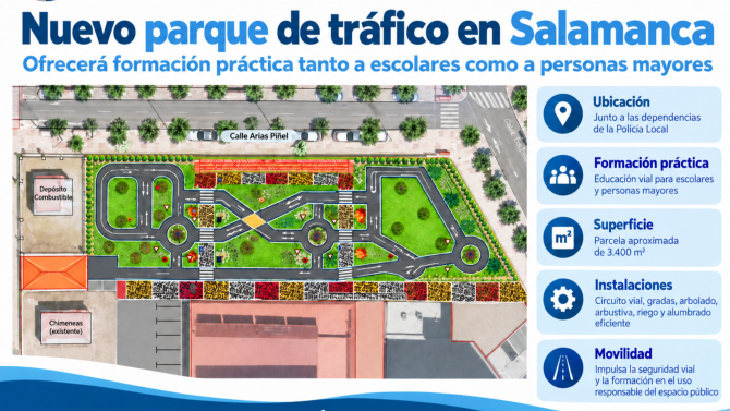 Nuevo parque de tráfico en Salamanca