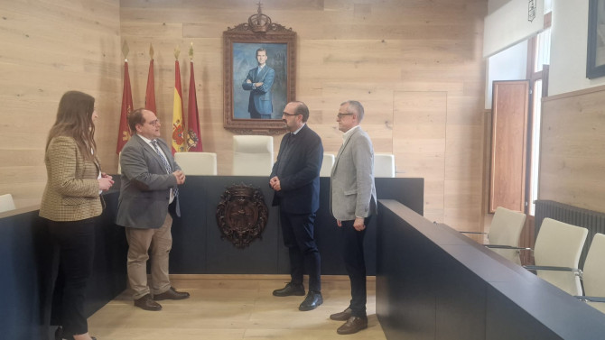 Reunión entre los alcaldes de Ponferrada y La Bañeza