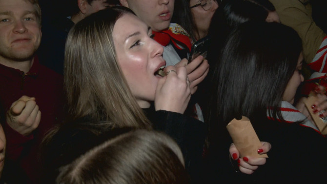 Celebración del Fin de año Universitario en Salamanca