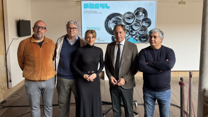 Javier Ajenjo, Juan Manuel de Prada, Mar Sancho, Carlos García Carbayo y Manuel González