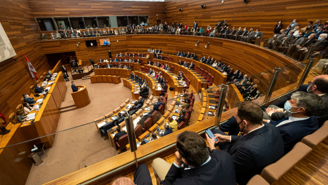 Pleno de las Cortes