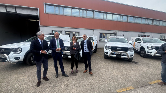 Presentación de los nuevos vehículos