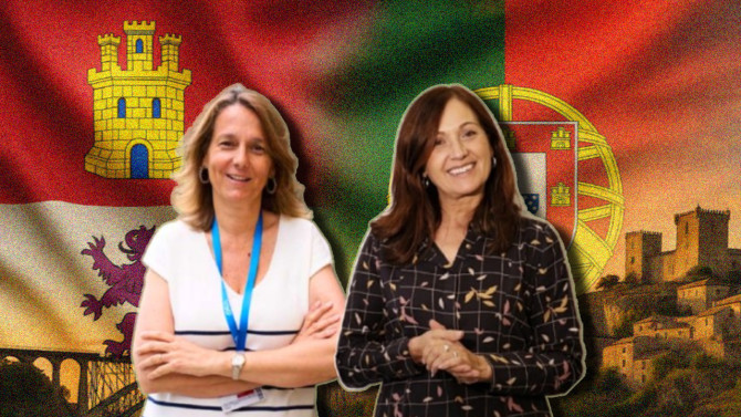 María de Lourdes Vale y Filipa Soares intervienen en Es la Mañana en el Día Mundial de la Lengua Portuguesa, destacando el auge del idioma en España.