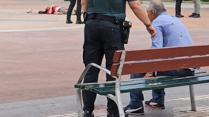 Las fuerzas del orden actuaron con celeridad