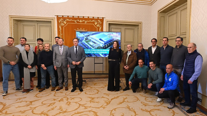 Presentación del nuevo Pabellón de Pizarrales