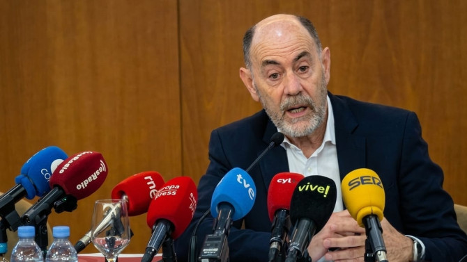 Jesús Posadas, presidente de la Cooperativa ACOR durante la Presentación del informe 'Estudio de Impacto Socioeconómico 2021-2025'