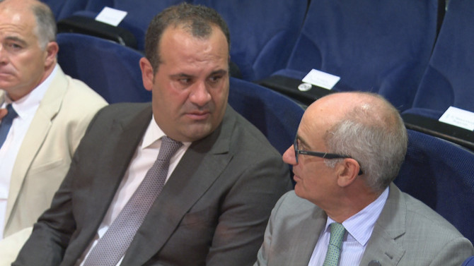 David Mingo junto a Javier Iglesias
