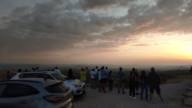 Amanecer en la mañana de San Juan, una tradición recuperada.