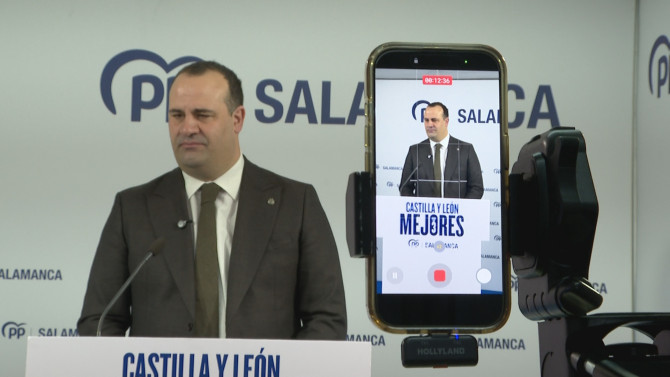 David Mingo durante su comparecencia