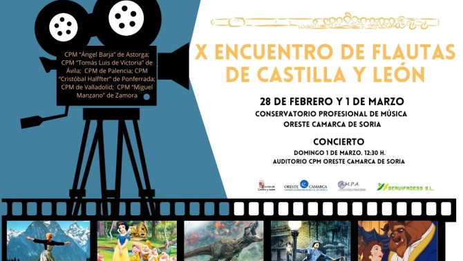 Durante el próximo fin de semana más de 100 alumnos de Flauta de la Comunidad se darán cita en Soria.