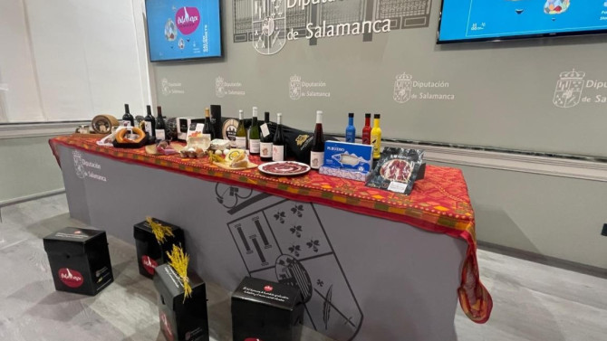 Algunos de los productos salmantinos presentes en el Salon Gourmets