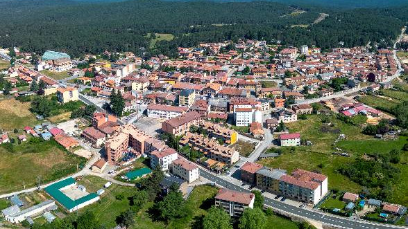 Panorámica de la localidad soriana de Navaleno