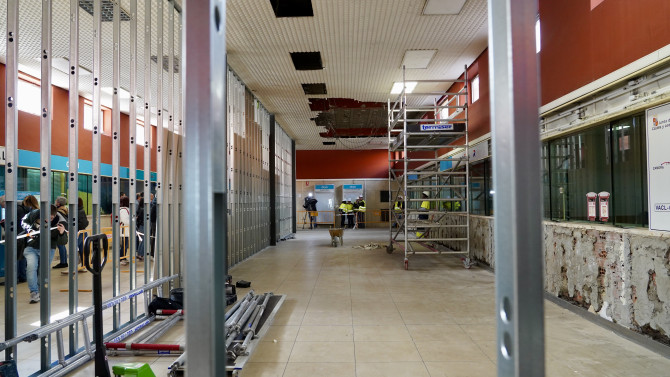 ICAL. Obras de la estación de autobuses de Valladolid.