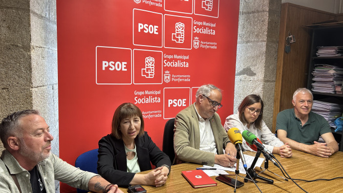 Rueda de prensa del Psoe