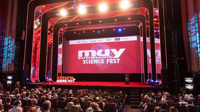 Celebración del MUY Science Fest en 2024 en Madrid 
