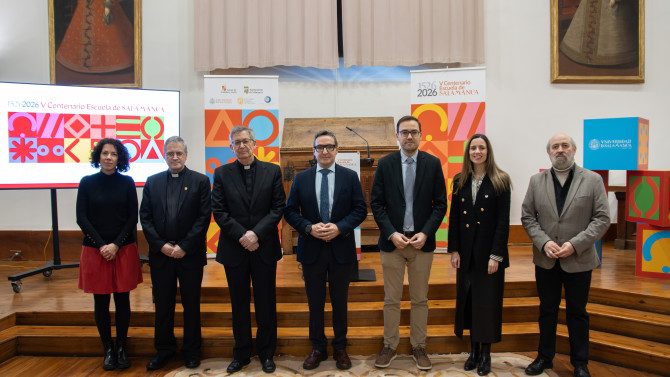 Presentación de las actividades del V Centenario de la Escuela de Salamanca
