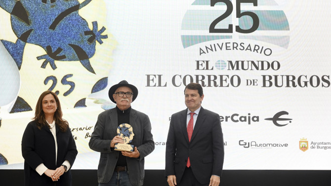 Ricardo Ordóñez - El presidente de la Junta de Castilla y León, Alfonso Fernández Mañueco, clausura el acto de celebración del 25 aniversario de ‘El Correo de Burgos-El Mundo’