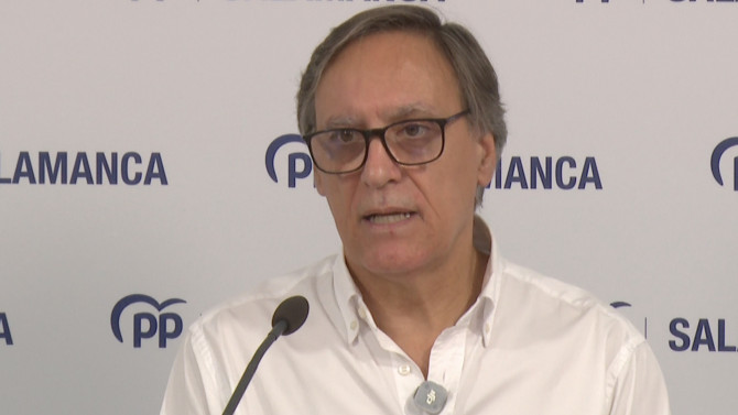 Carlos García Carbayo durante su comparecencia