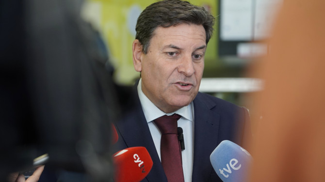 ICAL. El consejero de Economía y Hacienda, Carlos Fernández Carriedo