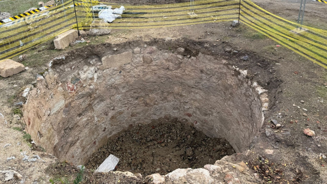 Imagen del nuevo pozo de nieve descubierto