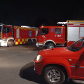 Bomberos profesionales en la zona de El Bierzo 