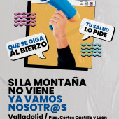 Cartel de la manifestación de OncoBierzo