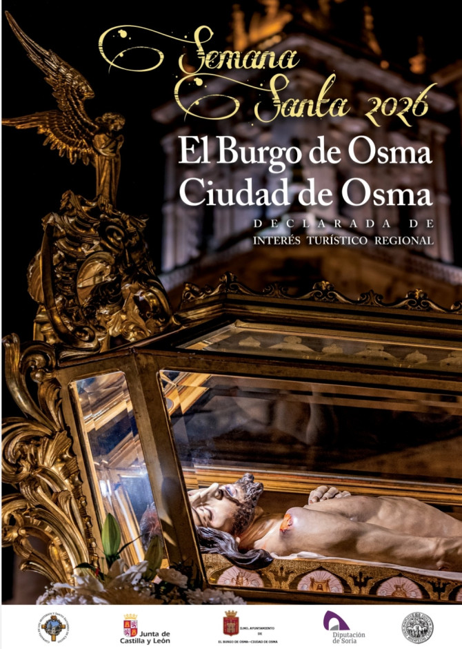 Cartel anunciador de la Semana Santa de El Burgo de Osma.