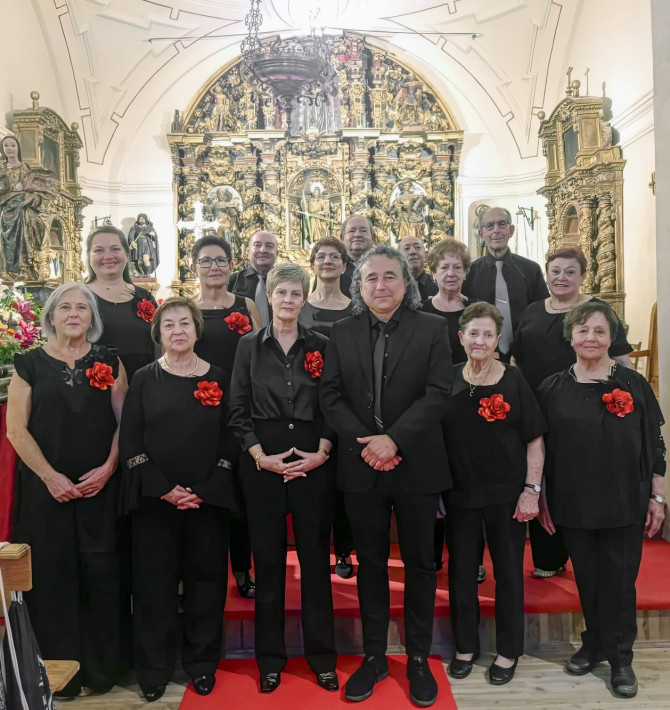 El Coro de Fuentearmegil alcanzó una importante proyección en 2024 tras acompañar  musicalmente la misa dominical celebrada en Basílica de San Pedro del Vaticano en Roma el día  de la Virgen de Lourdes. 